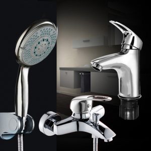 CẶP ĐÔI SEN TẮM VÀ VÒI LAVABO MERLER ML-CB003