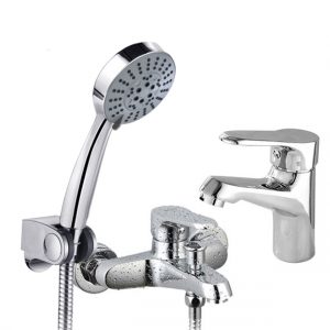 CẶP ĐÔI SEN TẮM VÀ VÒI LAVABO MERLER ML-CB013