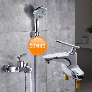 CẶP ĐÔI SEN TẮM VÀ VÒI LAVABO MERLER ML-CB023