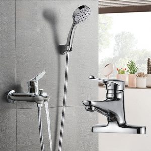 CẶP ĐÔI SEN TẮM VÀ VÒI LAVABO MERLER ML-CB026