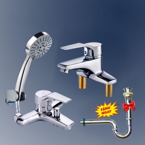 COMBO SEN TẮM VÀ VÒI LAVABO MERLER ML-ZK02