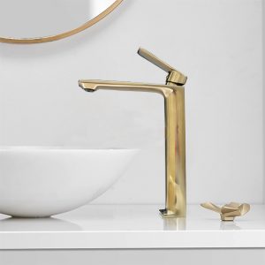 VÒI LAVABO DƯƠNG BÀN DELTA SERIES MERLER ML2150 BRUSHED GOLD