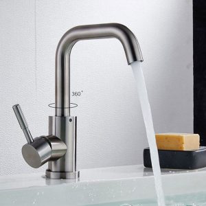 VÒI LAVABO NÓNG LẠNH INOX MERLER ML-SUS3307
